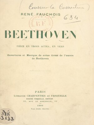 cover image of Beethoven